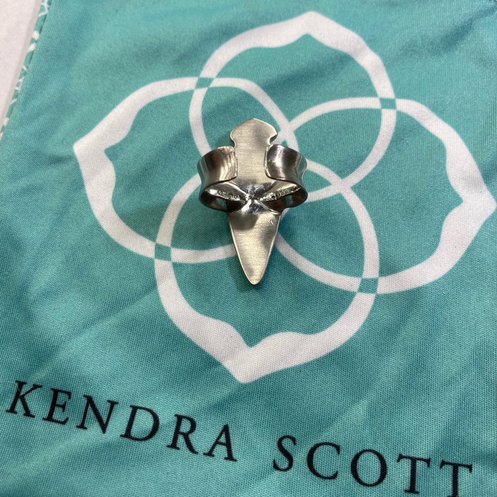 Kendra Scott Sally Arrowhead Ring Adjustable - image 3